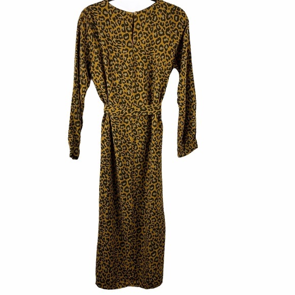 NWT Piazza del Tempio Cheetah Print Dress Medium - Picture 4 of 11